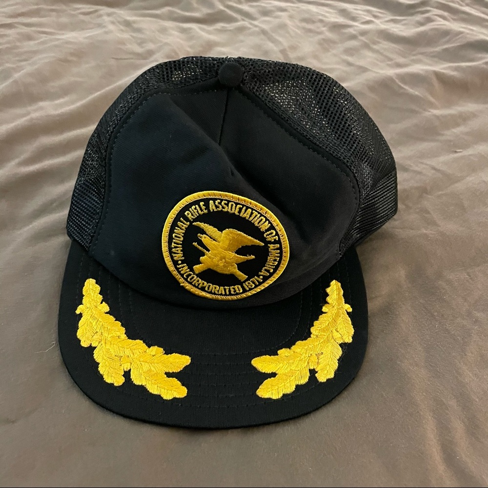 Vintage National Rifle Association Trucker Hat USA